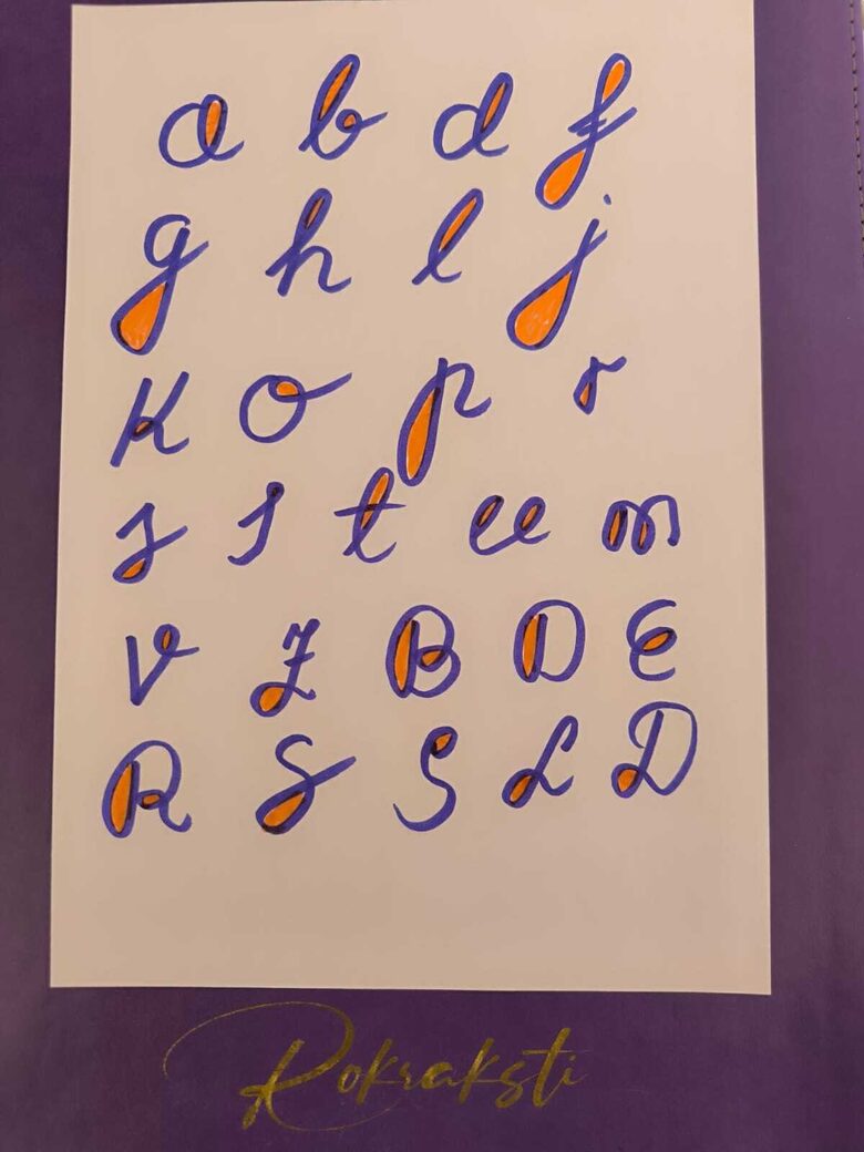 Palīdzošās un traucējošās cilpas Tavā rokrakstā